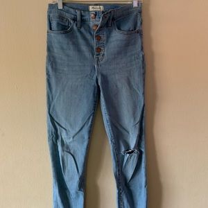Madewell high-rise skinny jeans